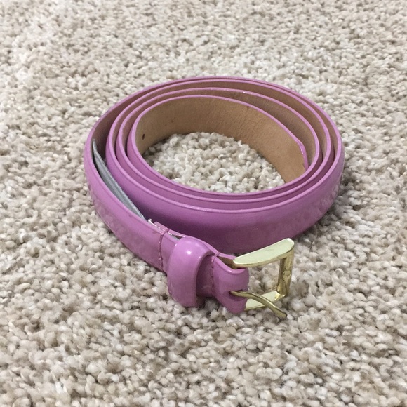 J. Crew Accessories - J.Crew Patent Belt Size Small